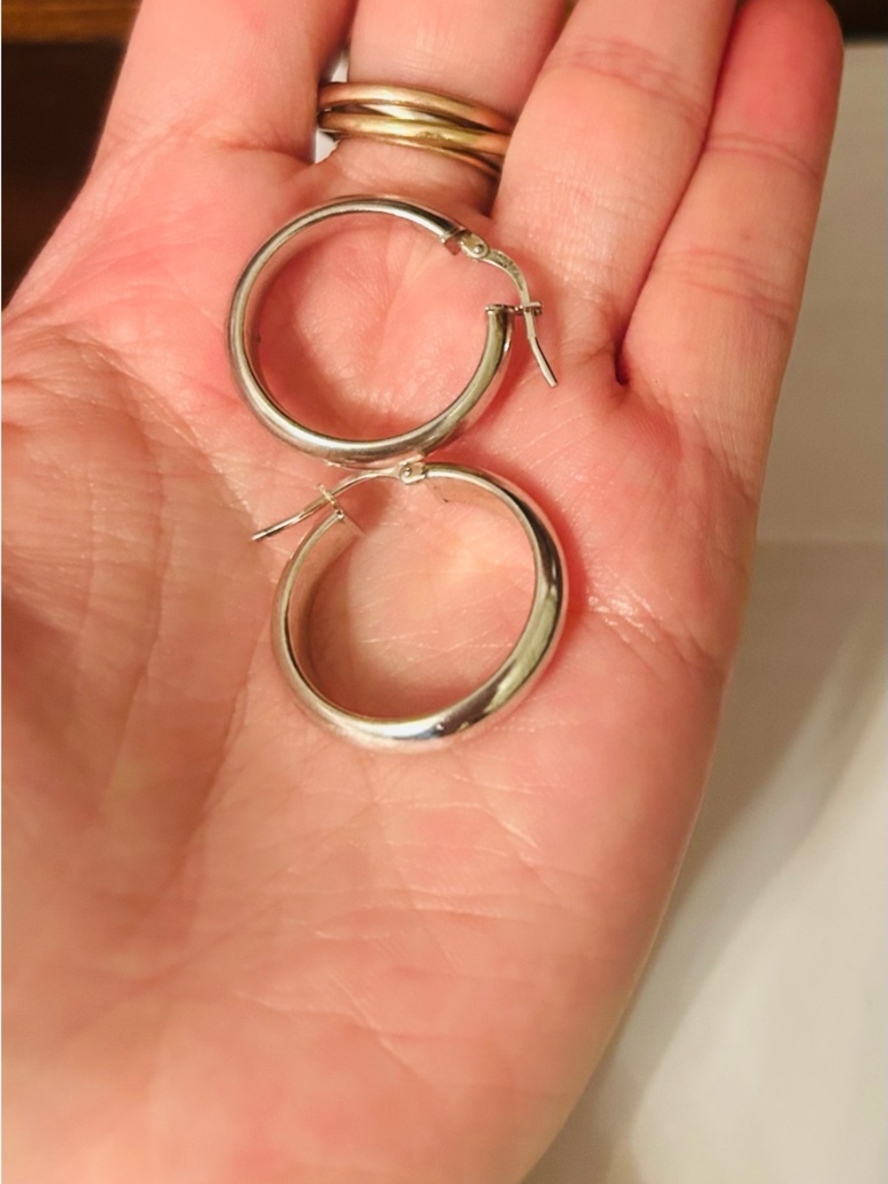 Classic Sterling Silver Hoop Earrings